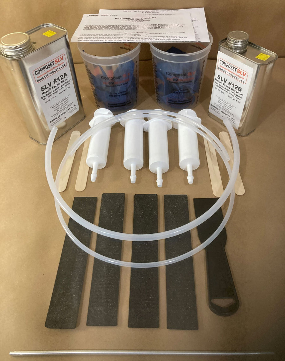 RV Wall Delamination system rebonds loose & bubbled fiberglass Filon RV siding RV Roof and Wall