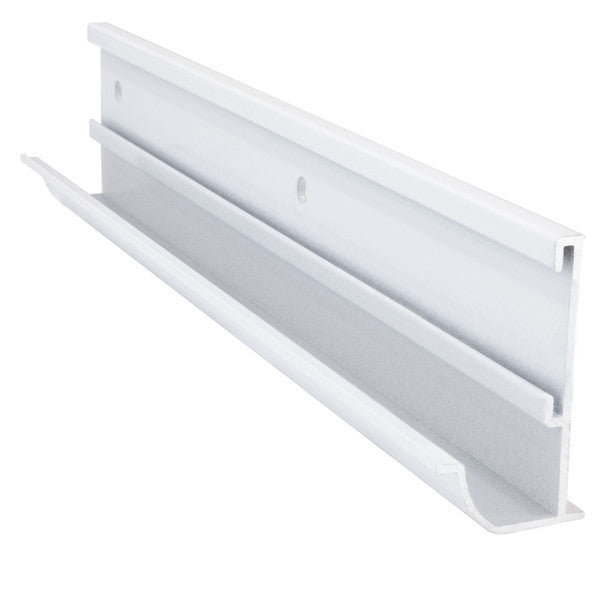 Gutter Rail, Flat Trim with Insert Trim Channel, RV and Campers